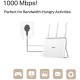 ADAPTOR ΔΙΚΤΥΟΥ ΡΕΥΜΑΤΟΣ TP-LINK TL-PA7017P KIT V4 WHITE 1000Mbps